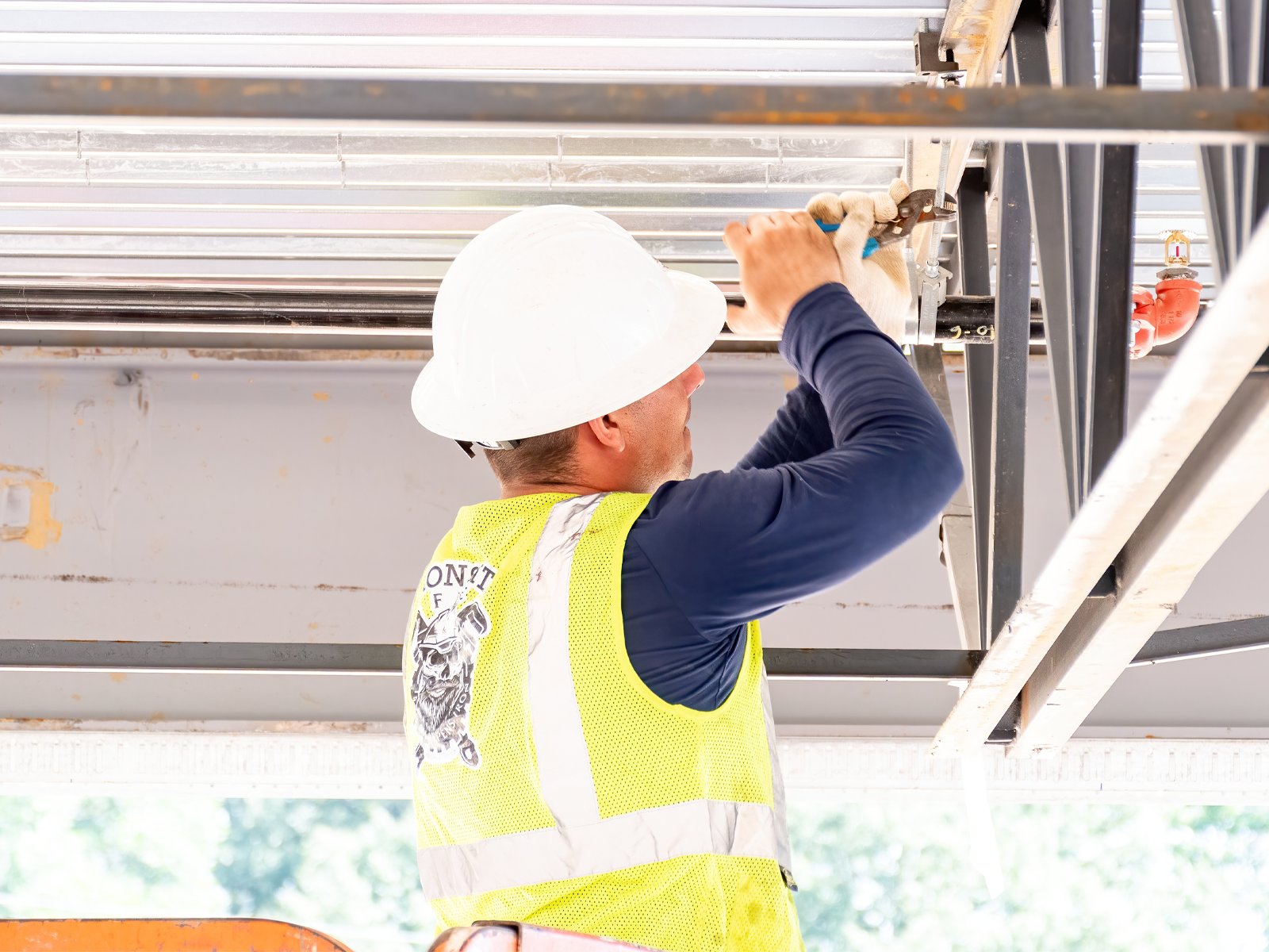 Ironsmith Fire crew on a job site